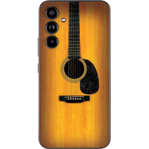 Wood Guitar Galaxy A54 5G Skin