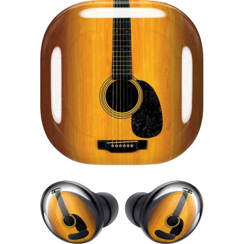Wood Guitar Galaxy Buds Pro Skin