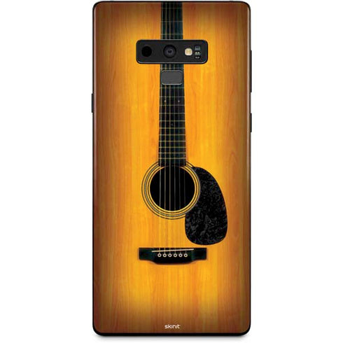 Wood Guitar Galaxy Note 9 Skin