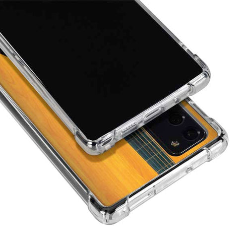 Wood Guitar Galaxy Note20 5G Clear Case