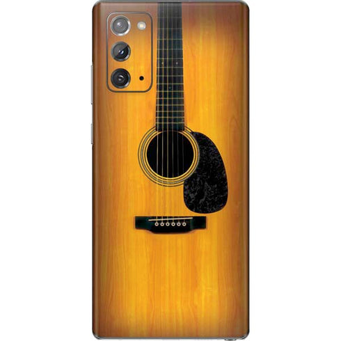 Wood Guitar Galaxy Note20 5G Skin