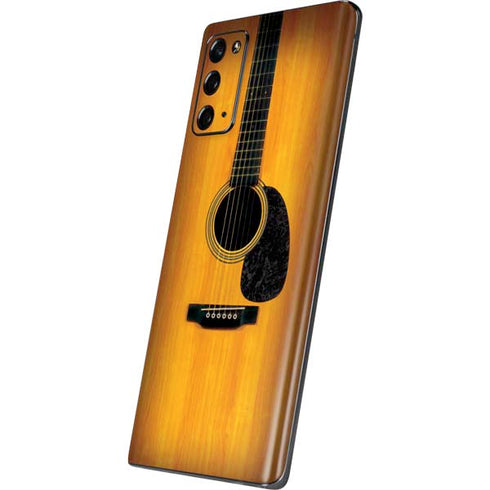 Wood Guitar Galaxy Note20 5G Skin
