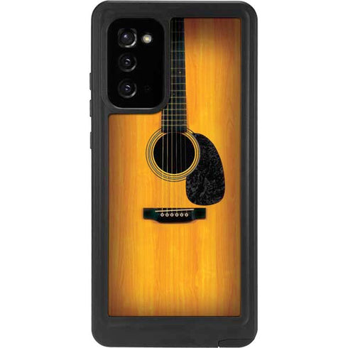 Wood Guitar Galaxy Note20 5G Waterproof Case