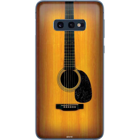 Wood Guitar Galaxy S10e Skin