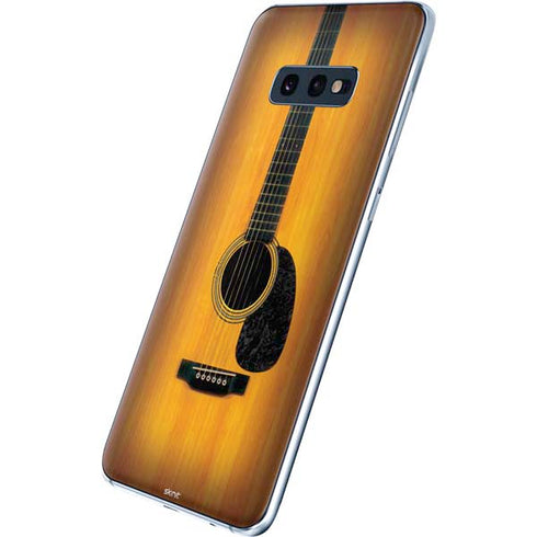 Wood Guitar Galaxy S10e Skin