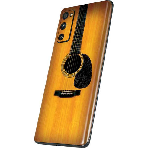 Wood Guitar Galaxy S20 Fan Edition Skin