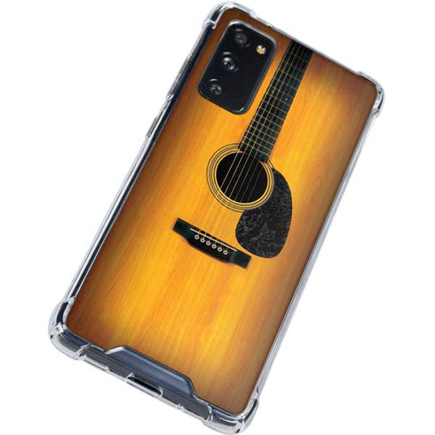 Wood Guitar Galaxy S20 FE Clear Case