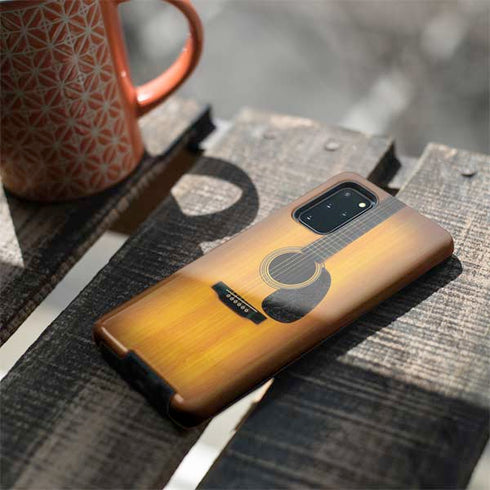 Wood Guitar Galaxy S20 Plus Pro Case