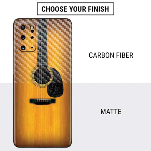 Wood Guitar Galaxy S20 Plus Skin