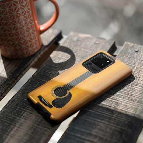 Wood Guitar Galaxy S20 Ultra 5G Pro Case