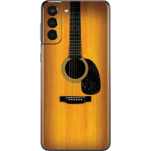 Wood Guitar Galaxy S21 Plus 5G Skin