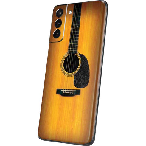 Wood Guitar Galaxy S21 Plus 5G Skin