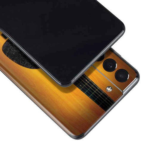 Wood Guitar Galaxy S21 Plus 5G Skin