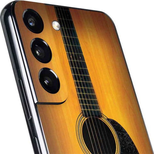 Wood Guitar Galaxy S22 Plus Skin