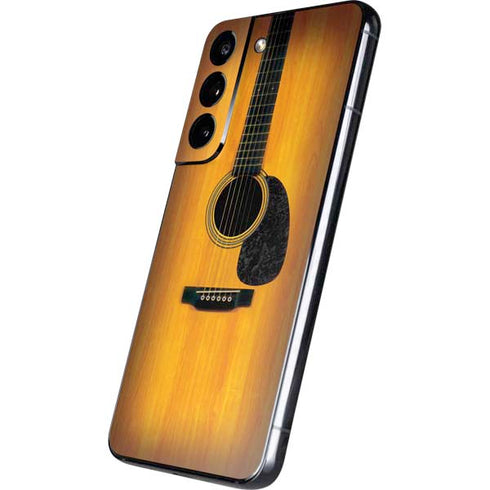 Wood Guitar Galaxy S22 Skin