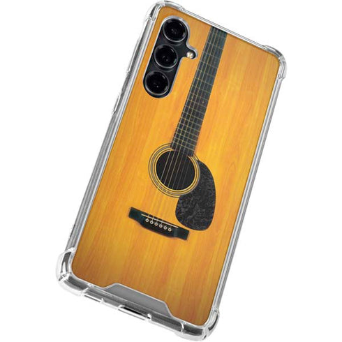 Wood Guitar Galaxy S23 FE Clear Case