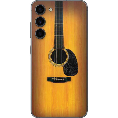 Wood Guitar Galaxy S23 Plus Skin