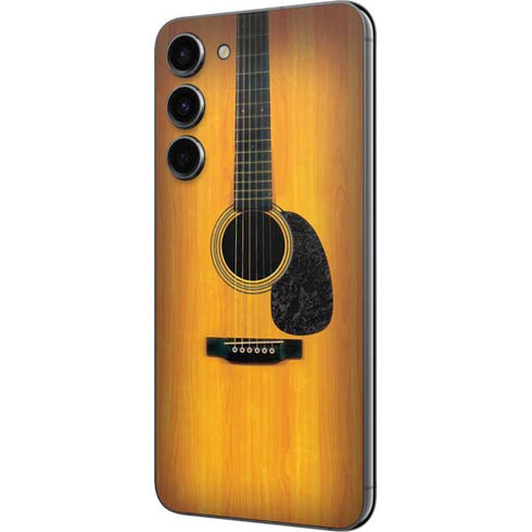 Wood Guitar Galaxy S23 Plus Skin