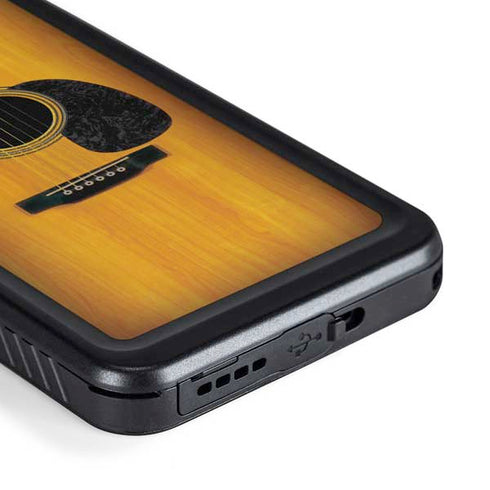 Wood Guitar Galaxy S23 Plus Waterproof Case