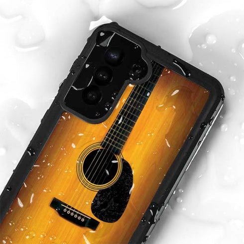 Wood Guitar Galaxy S23 Plus Waterproof Case