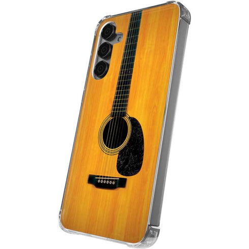 Wood Guitar Galaxy S24 Plus Clear Case