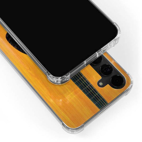 Wood Guitar Galaxy S24 Plus Clear Case