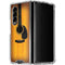Wood Guitar Galaxy Z Fold4 5G Clear Case