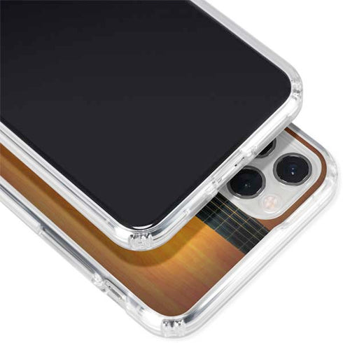 Wood Guitar iPhone 11 Pro Clear Case