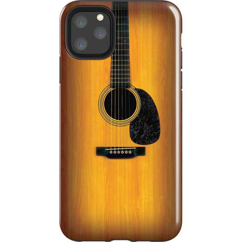 Wood Guitar iPhone 11 Pro Max Impact Case