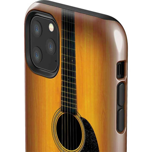 Wood Guitar iPhone 11 Pro Max Impact Case