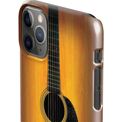 Wood Guitar iPhone 11 Pro Max Lite Case