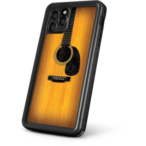 Wood Guitar iPhone 11 Pro Max Waterproof Case