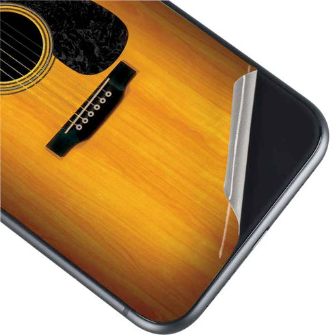 Wood Guitar iPhone 11 Skin