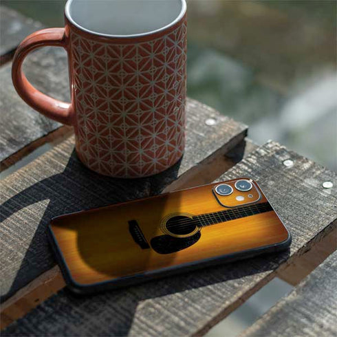 Wood Guitar iPhone 11 Skin