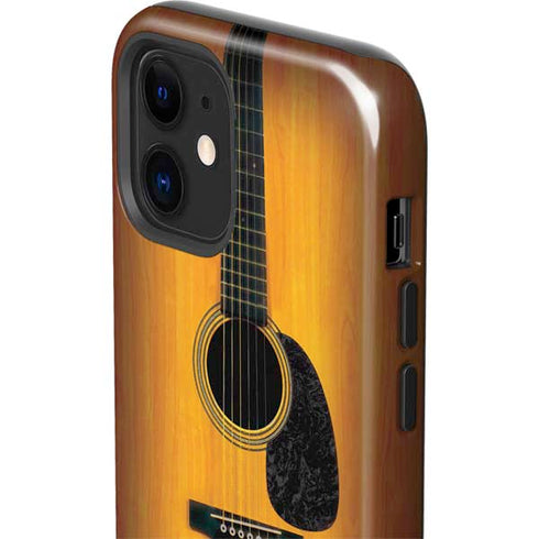 Wood Guitar iPhone 12 Impact Case