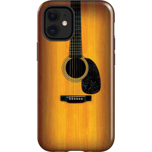 Wood Guitar iPhone 12 Mini Impact Case