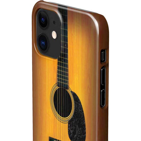 Wood Guitar iPhone 12 Mini Lite Case