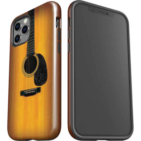 Wood Guitar iPhone 12 Pro Impact Case