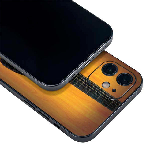 Wood Guitar iPhone 12 Skin