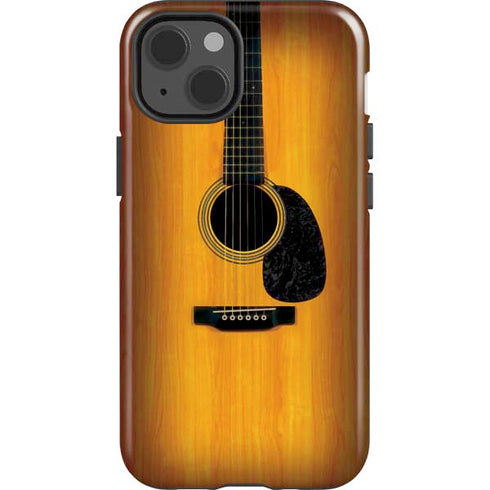 Wood Guitar iPhone 13 Impact Case