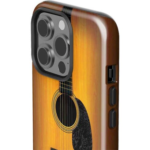 Wood Guitar iPhone 13 Pro Impact Case