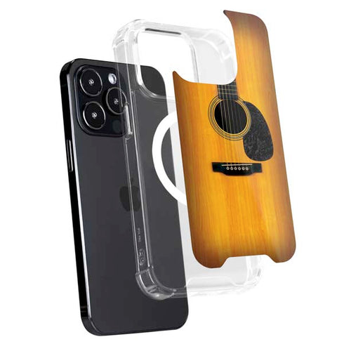 Wood Guitar iPhone 13 Pro Max MagSafe Case