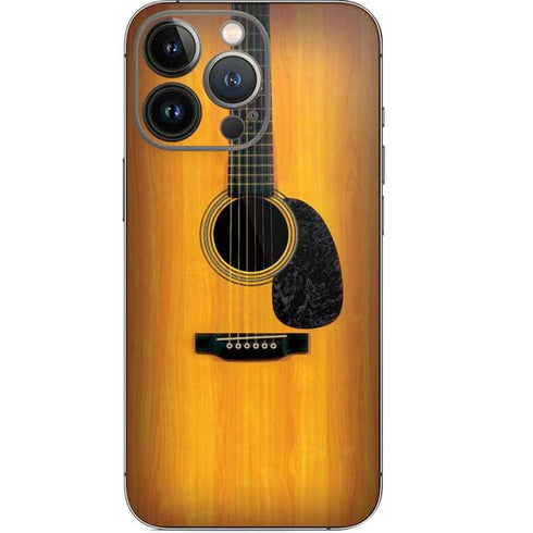 Wood Guitar iPhone 13 Pro Skin