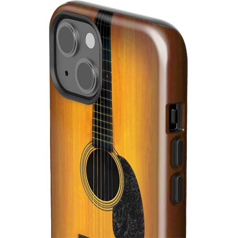 Wood Guitar iPhone 15 Impact Case