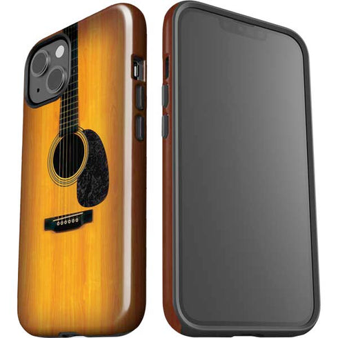 Wood Guitar iPhone 15 Impact Case