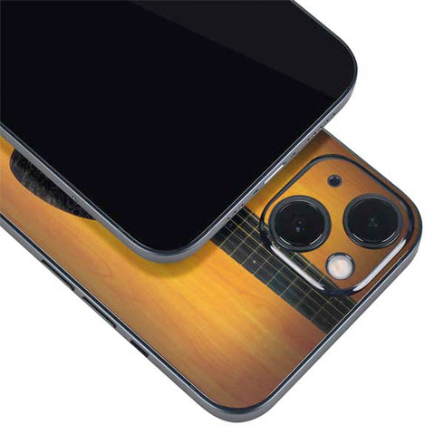 Wood Guitar iPhone 14 Plus Skin