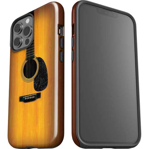 Wood Guitar iPhone 15 Pro Max Impact Case