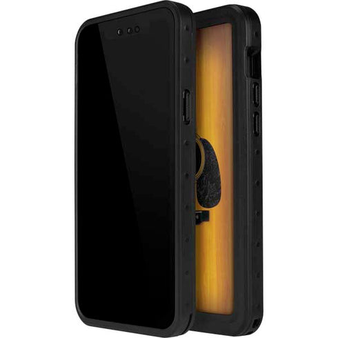 Wood Guitar iPhone 14 Pro Max Waterproof Case