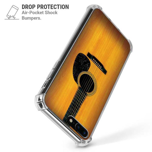 Wood Guitar iPhone 7/8 Plus Clear Case
