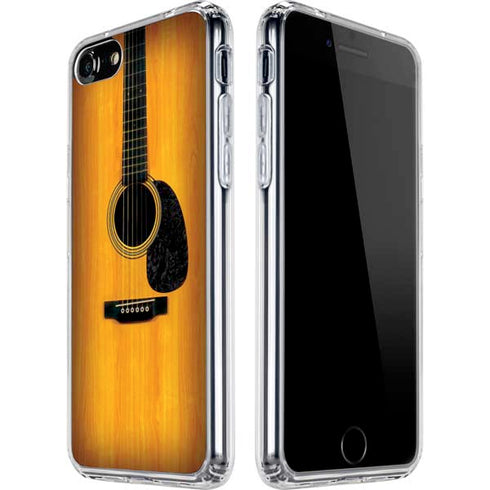 Wood Guitar iPhone SE (2nd & 3rd Gen) Clear Case